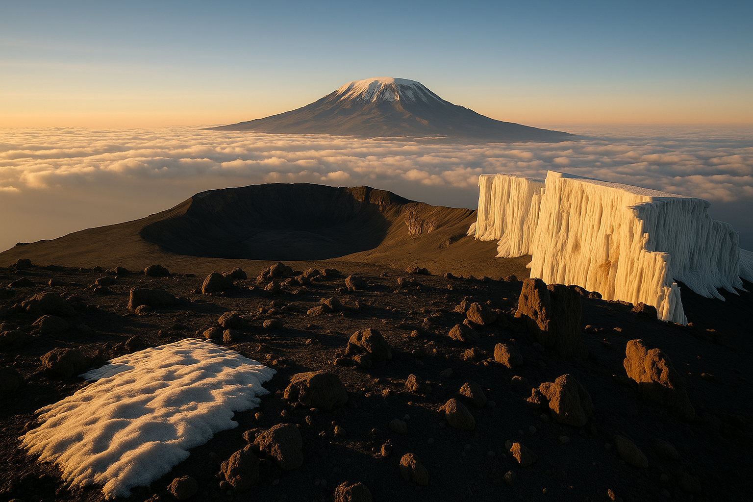 Summit of Kilimanjaro